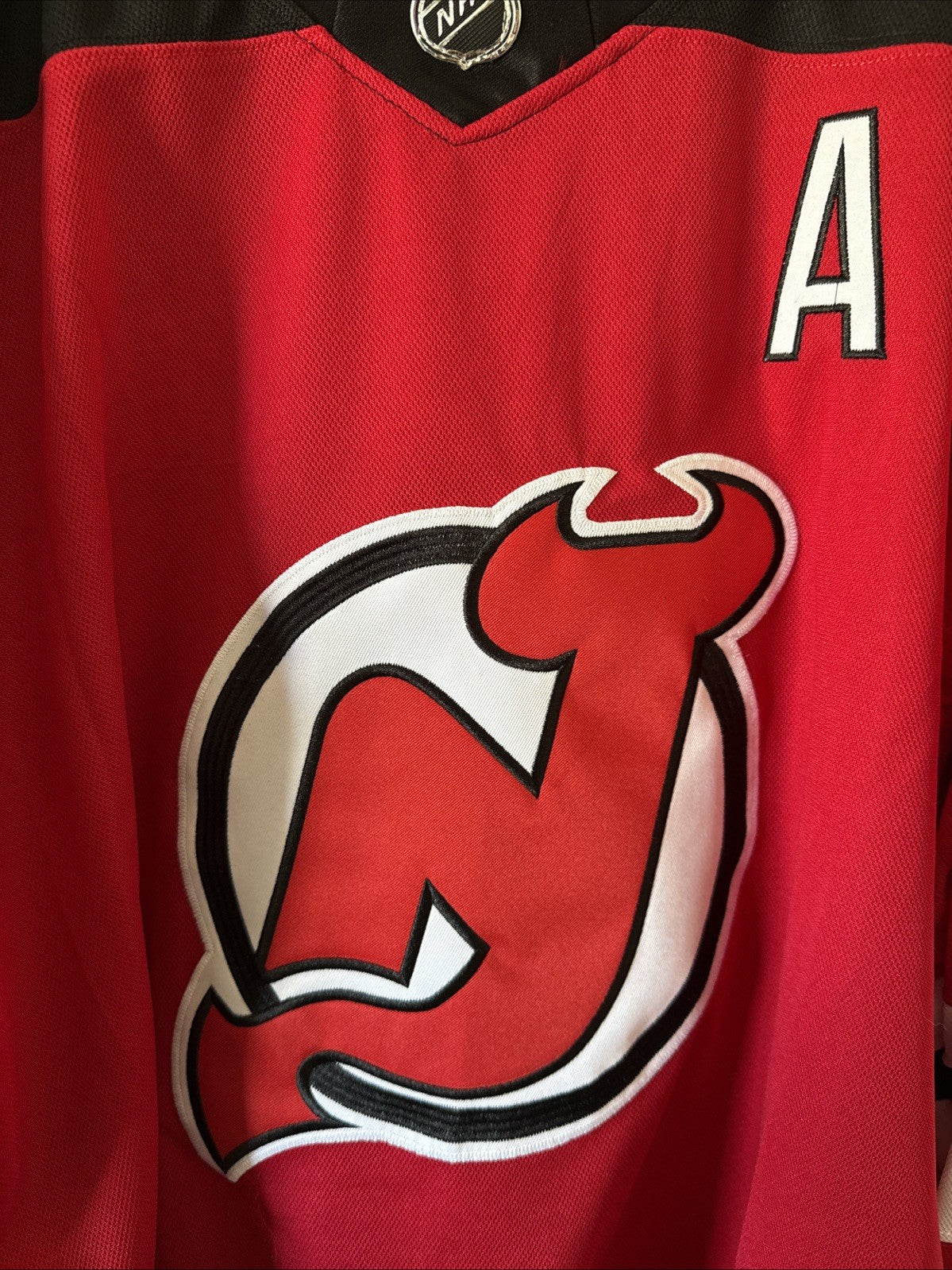Men’s Fanatics Jack Hughes #86 New Jersey Devils Home Jersey Sz 56 - Red RARE