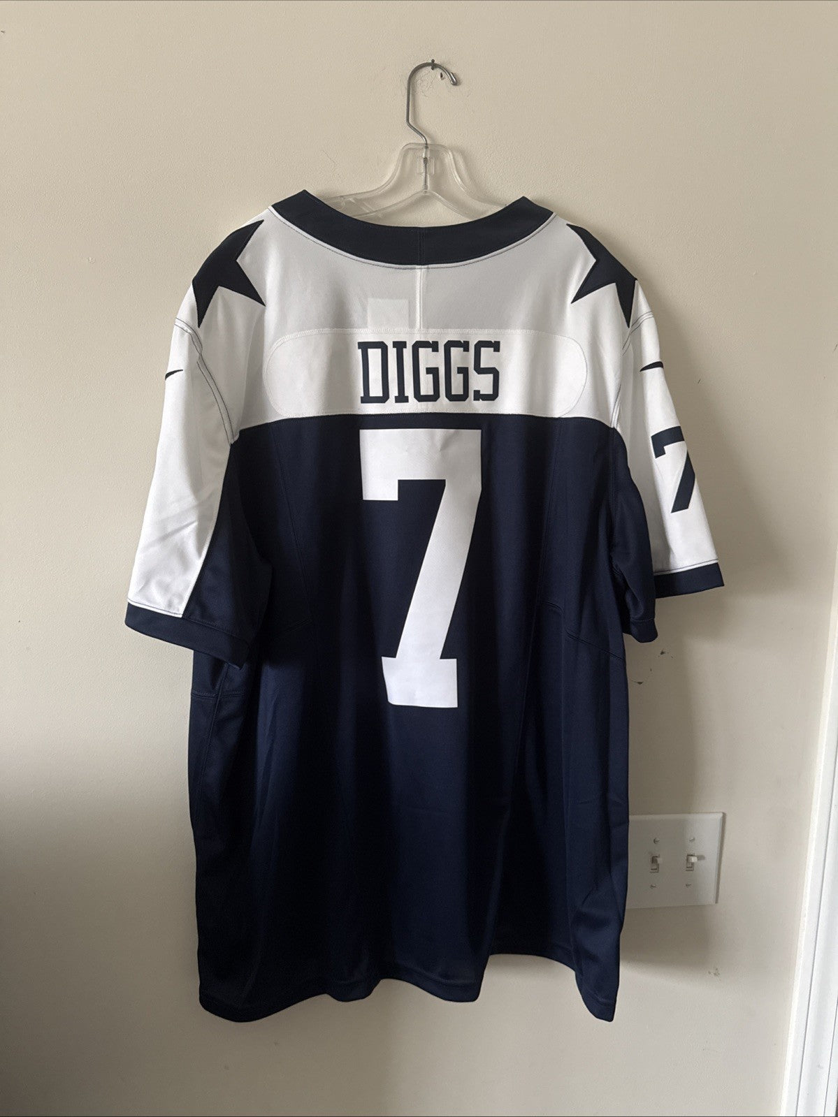 Men’s Nike Trevon Diggs #7 Dallas Cowboys Vapor Limited Jersey Sz 3XL - Blue