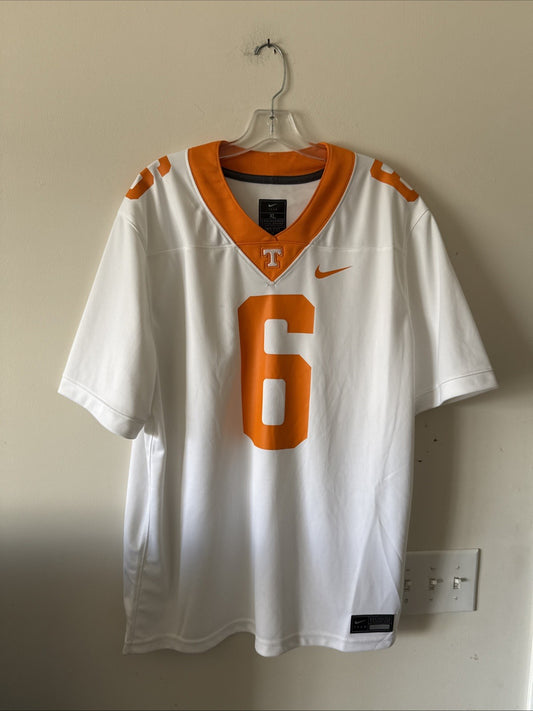 Men’s Nike Tennessee Volunteers Alvin Kamara #6 Alumni Jersey Sz XL White RARE