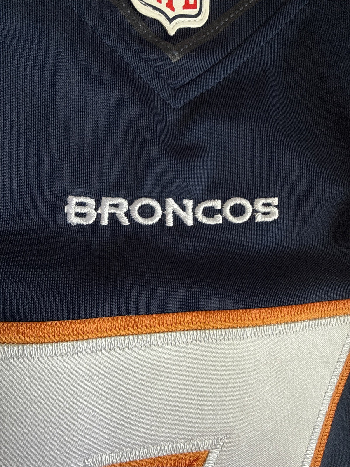 Men’s Nike John Elway#7 Denver Broncos Authentic NFL Jersey Sz 48 - Blue RARE