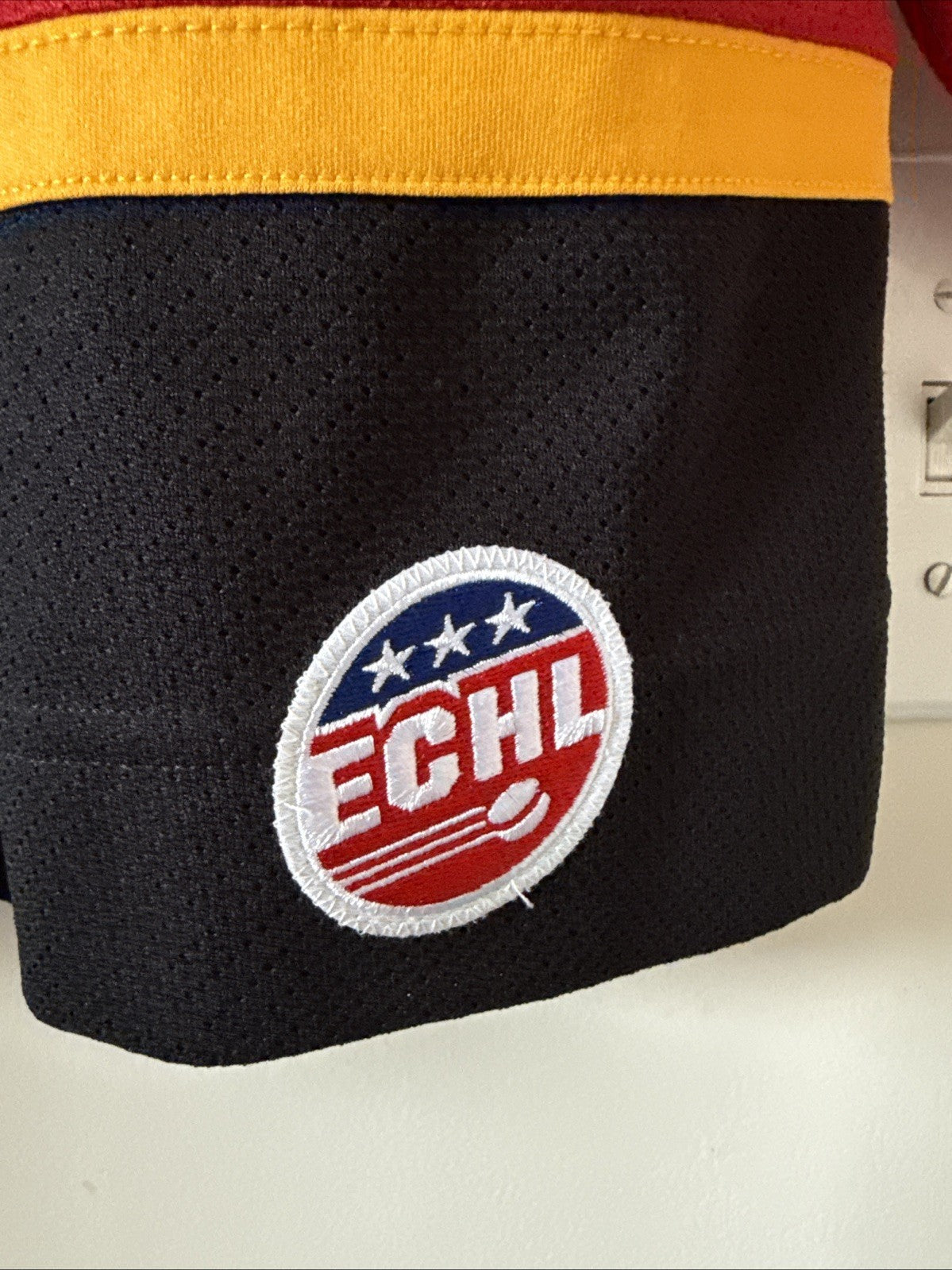 MEN’S CCM INDY FUEL ECHL AUTHENTIC HOCKEY GAME JERSEY SZ 52 - RED RARE