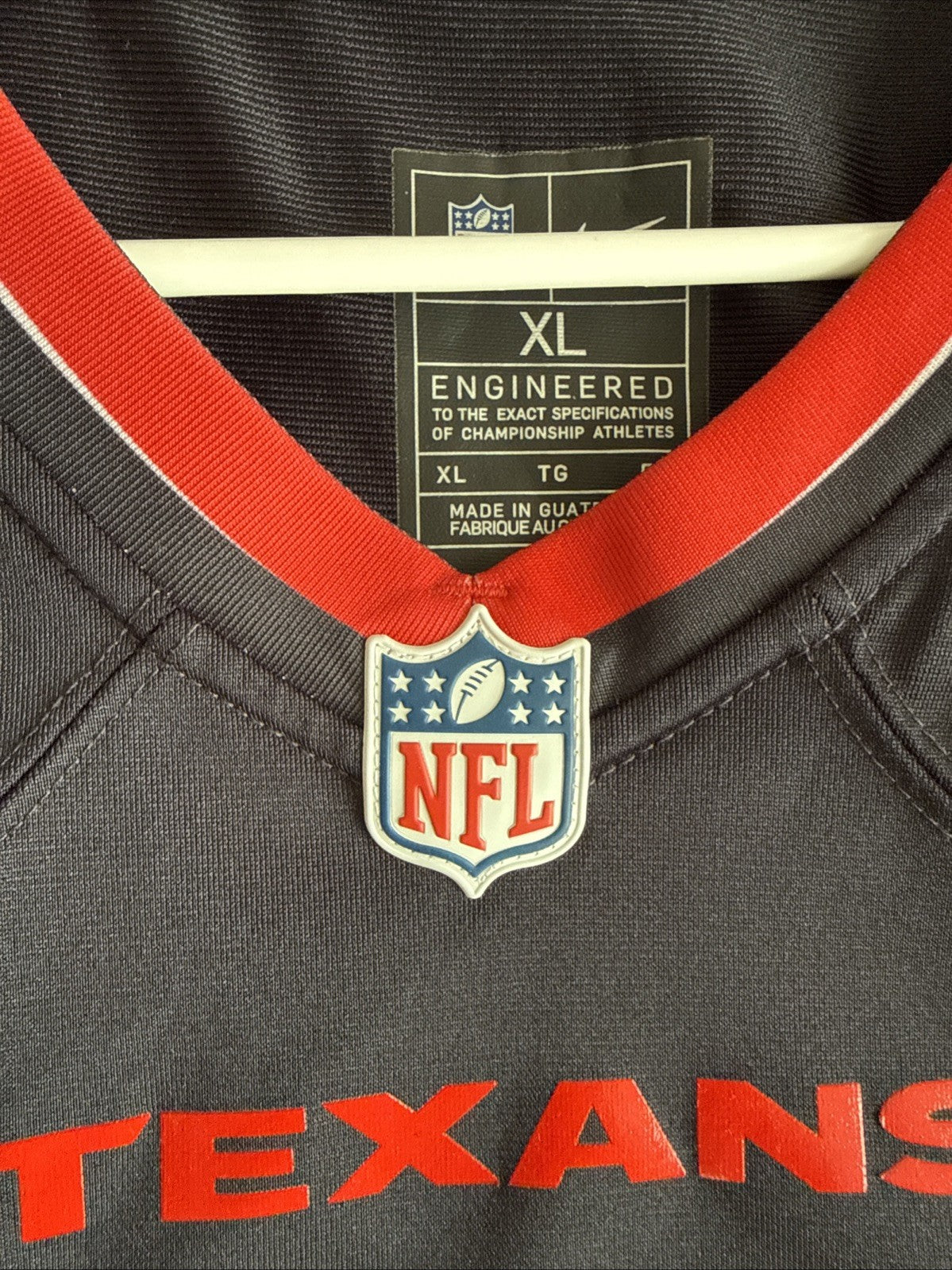 Men’s Nike CJ Stroud #7 Houston Texans NFL Football Game Home Jersey Sz XL RARE