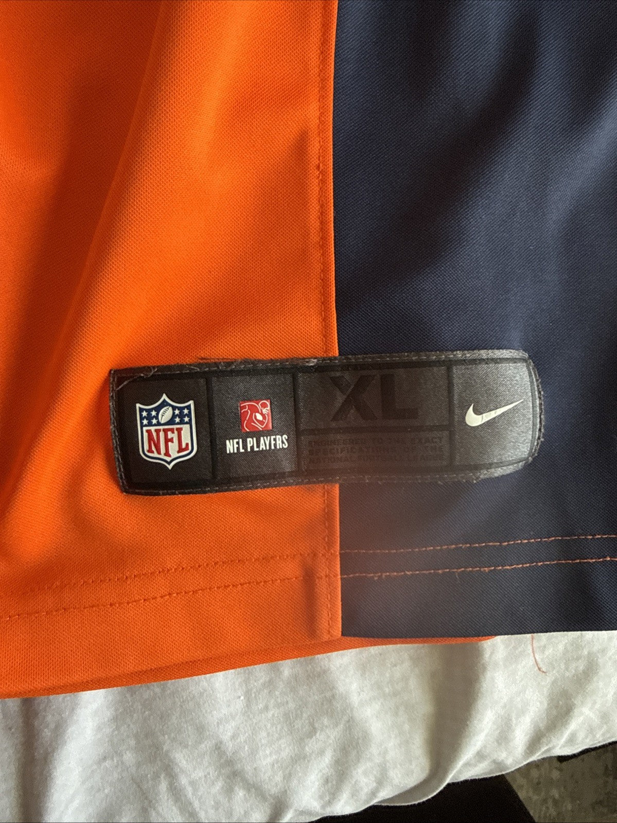 Men’s Nike Von Miller #58 Denver Broncos Vapor Limited Jersey Sz XL Orange RARE