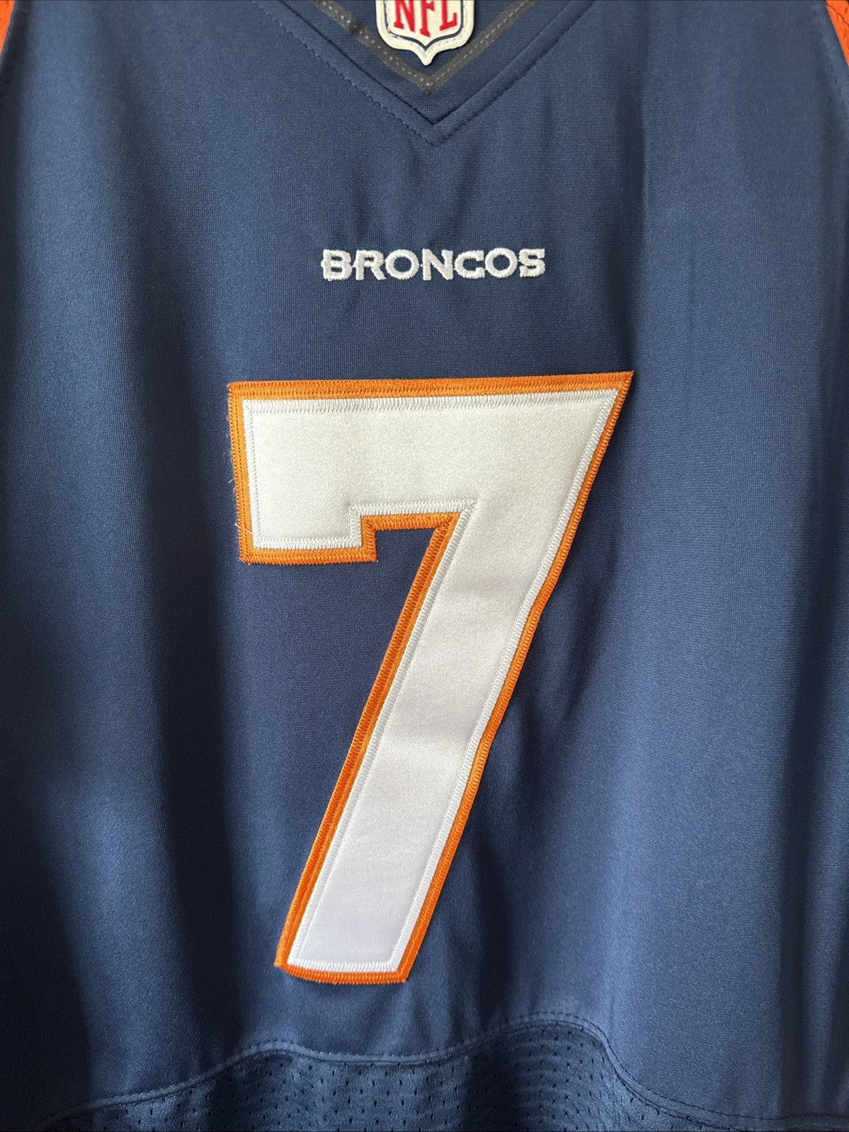 Men’s Nike John Elway#7 Denver Broncos Authentic NFL Jersey Sz 48 - Blue RARE
