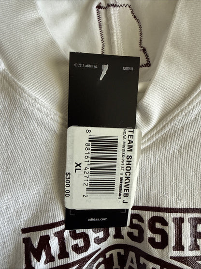 Men’s Adidas Mississipi State #15 Team Shockweb NCAA Jersey Sz XL - NWT RARE