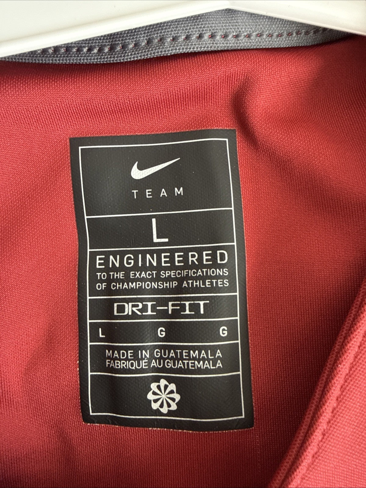 Men’s Nike Mac Jones #10 Alabama Crimson Tide NCAA Official Game Jersey Sz L