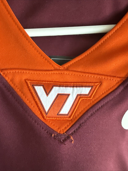 Men’s Nike Kyron Drones #1 Virginia Tech Hokies 2025 Dri Fit Jersey Sz XL - RARE