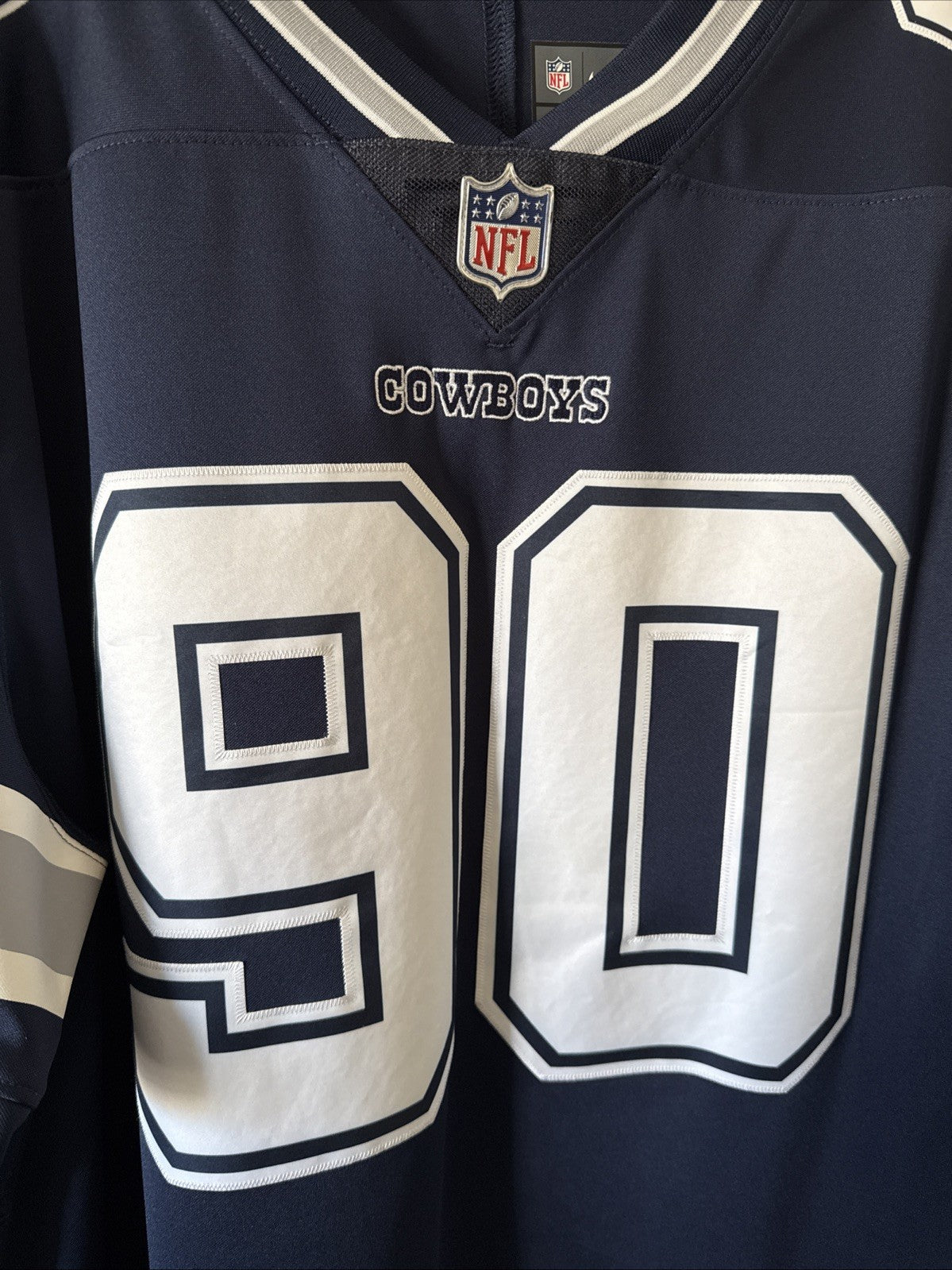 Men’s Nike DeMarcus Lawrence #90 Dallas Cowboys Vapor Lmtd Jersey Sz 2XL - RARE