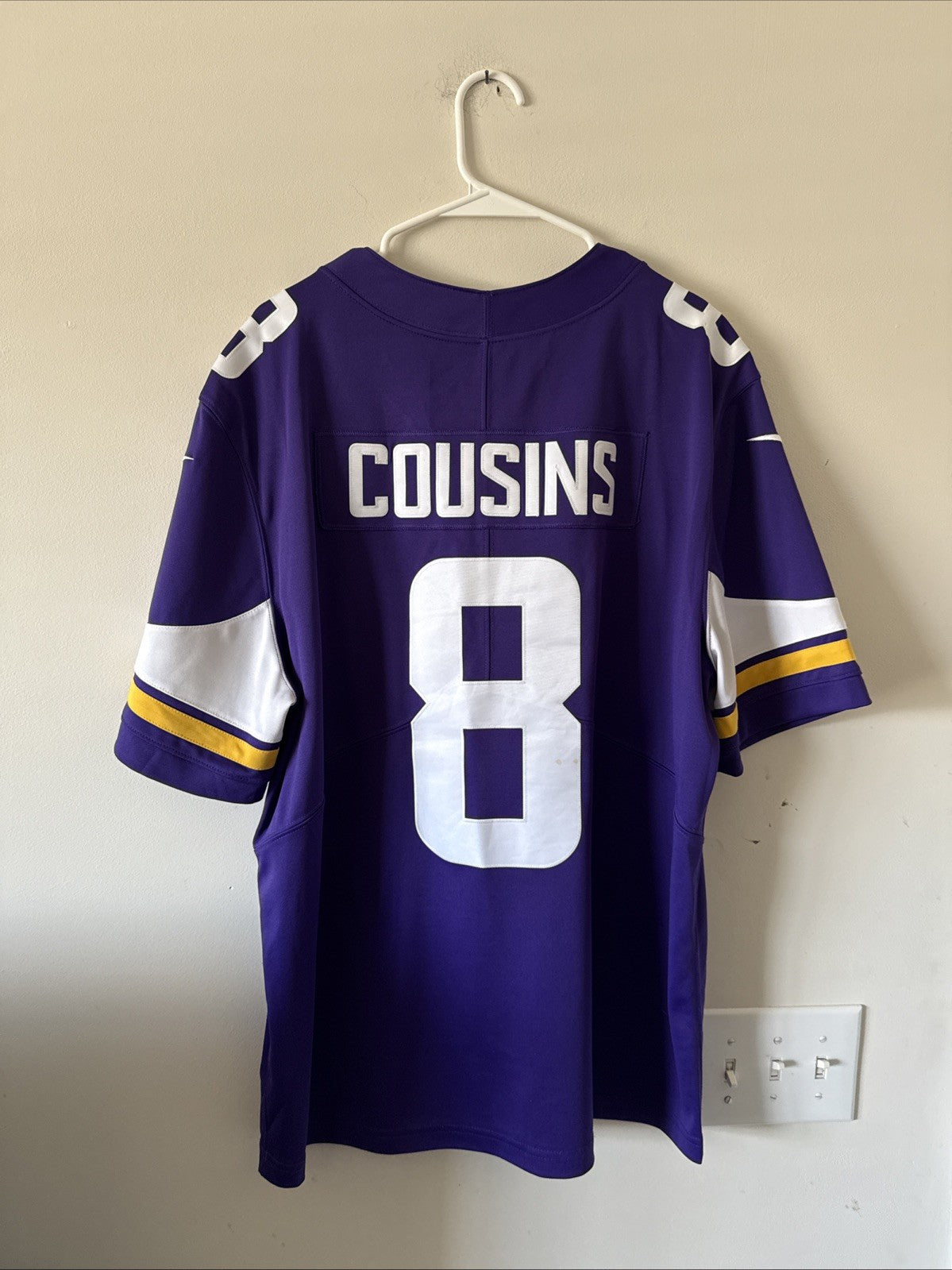 Men’s Nike Kirk Cousins #8 Minnesota Vikings Vapor Limited Jersey Sz XL - RARE