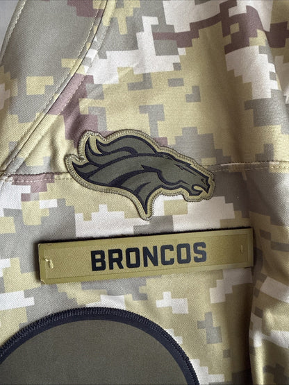 Men's Von Miller #58 Denver Broncos 2018 Salute To Service NFL Jersey Sz XL RARE