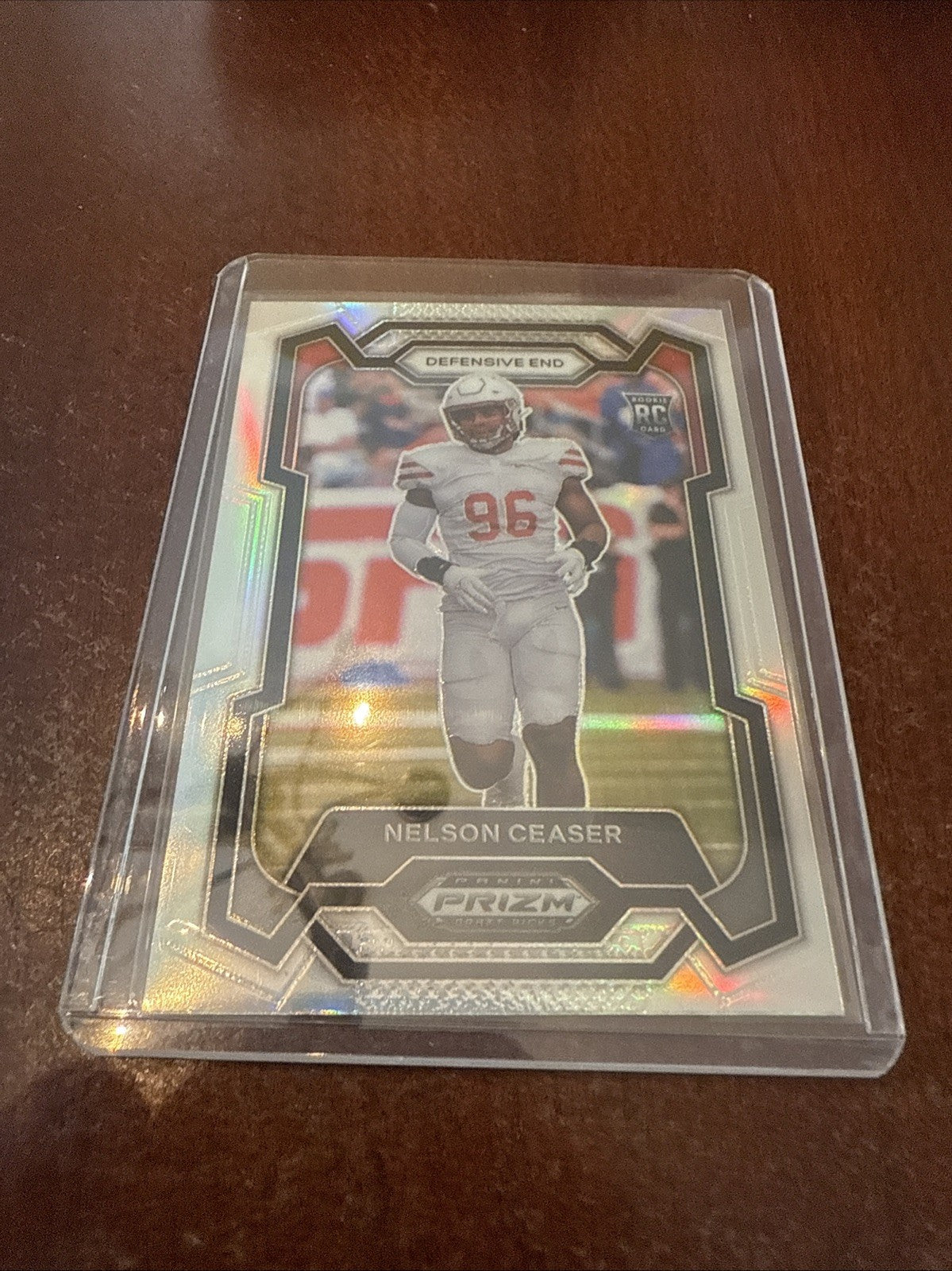 Nelson Ceaser 2024 Panini Prizm Draft SILVER PRIZM Rookie #156 HOUSTON COUGARS