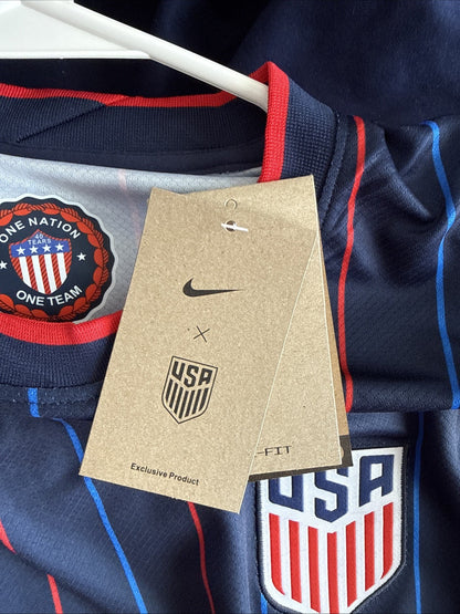 Men's Nike Christian Pulisic #10 USMNT 2025 Stadium Away Jersey Sz XL - NWT RARE