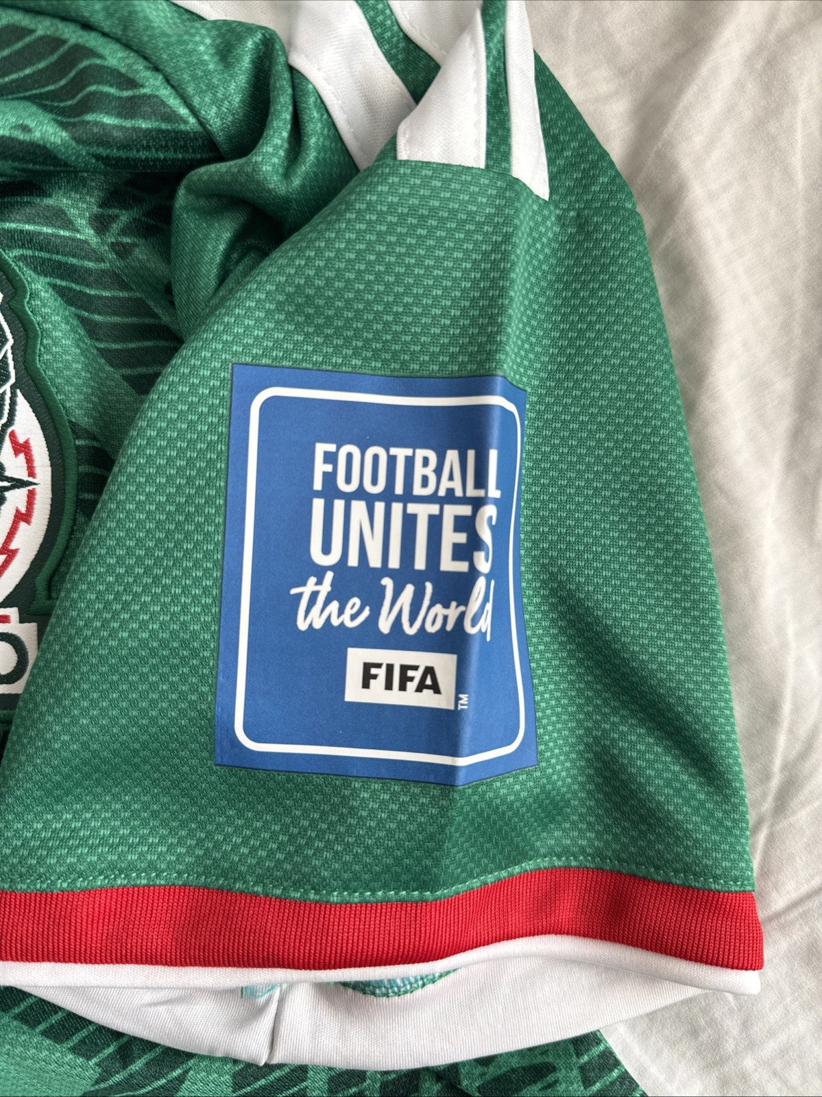 Men's adidas Santiago Gimenez #11 2026 Mexico Home WC Jersey Sz XL - Green NWT