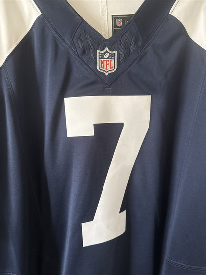 Men’s Nike Trevon Diggs #7 Dallas Cowboys Vapor Limited Jersey Sz 3XL - Blue