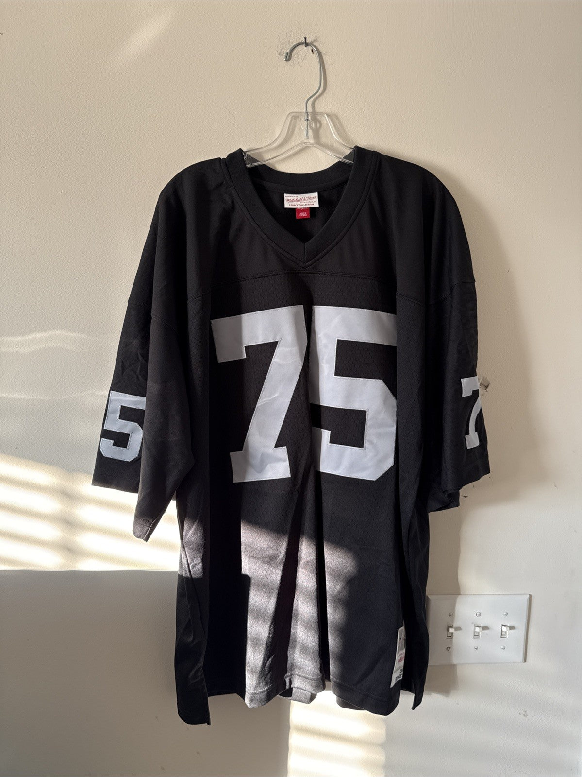 Men’s Mitchell & Ness Howie Long #75 Oakland Raiders 1988 Jersey Sz 52 - RARE