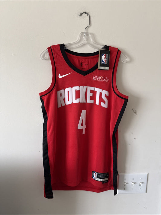Men’s Nike Jalen Green #4 Houston Rockets Icon Edition Jersey Sz 44 - Red NWT