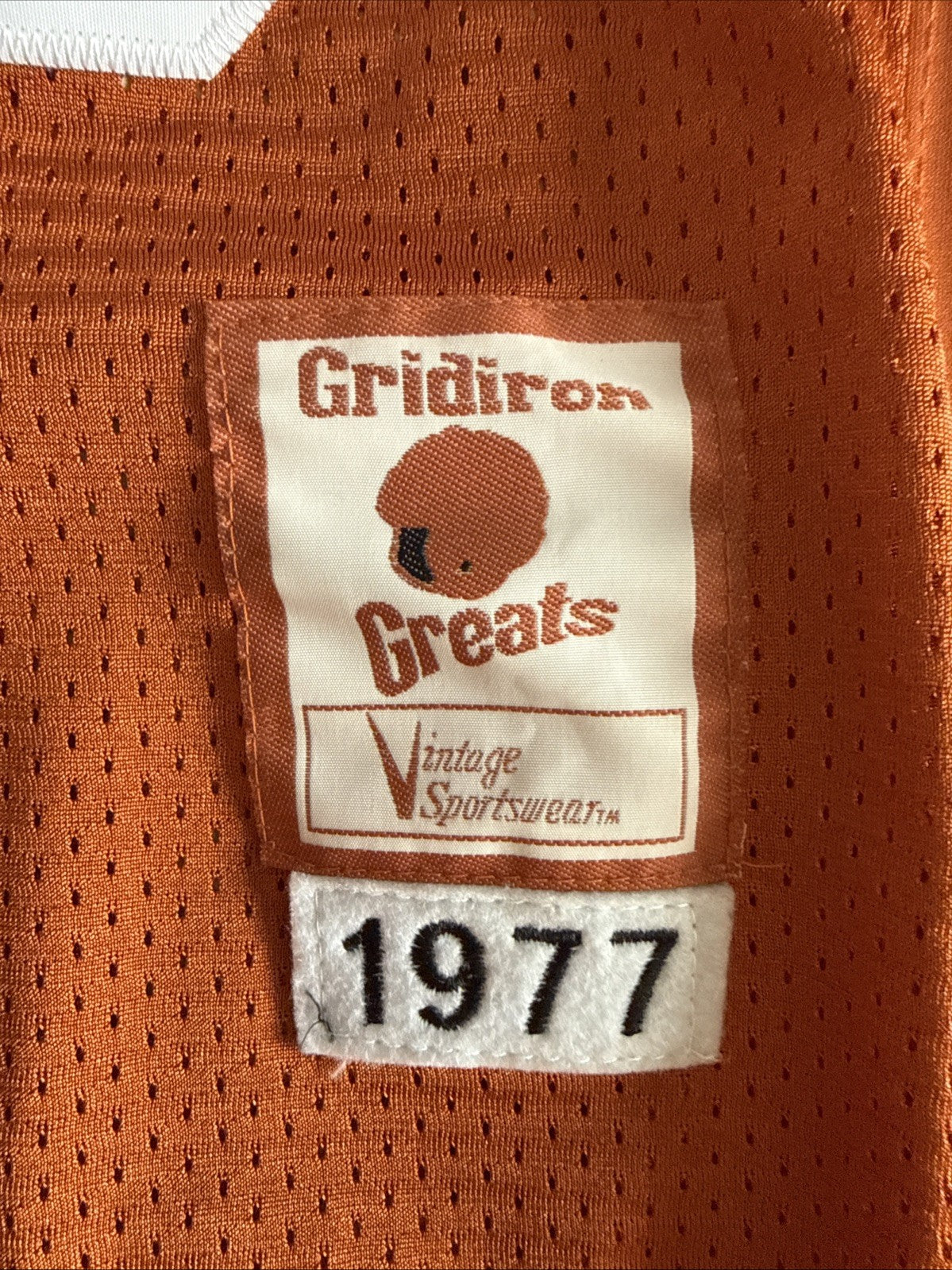 Men’s Gridiron Greats Earl Campbell #20 Texas Longhorns 1977 Jersey - Sz 50 RARE