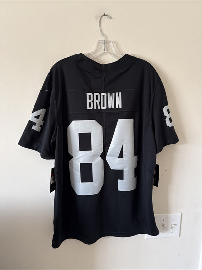 Men’s Nike Antonio BROWN #84 Oakland Raiders Vapor Limited Jersey Sz L NWT RARE