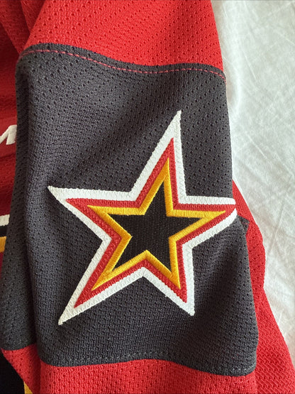 MEN’S CCM INDY FUEL ECHL AUTHENTIC HOCKEY GAME JERSEY SZ 52 - RED RARE