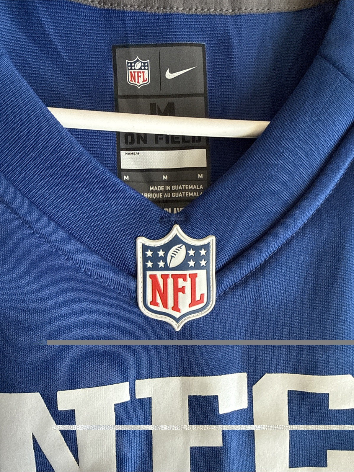 Men’s Nike Aaron Rodgers #12 GB Packers 2017 Pro Bowl NFC Jersey Sz M Blue RARE