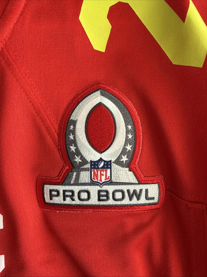 Men's Nike Chris Harris Jr #25 Broncos 2017 AFC Pro Bowl Jersey Sz XL - Red RARE