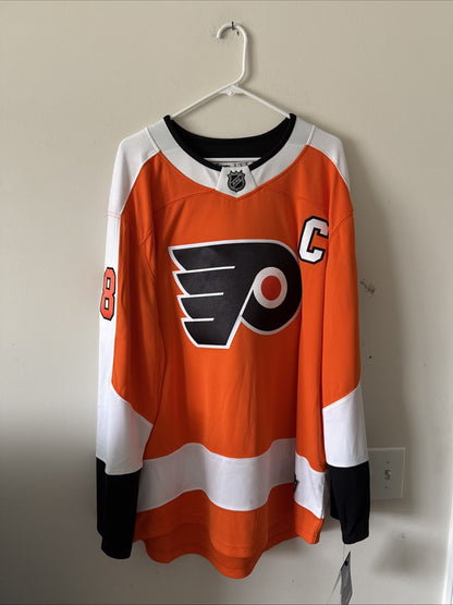 Men’s Fanatics Claude Giroux #28 Philadelphia Flyers Jersey Sz XL - Orange NWT