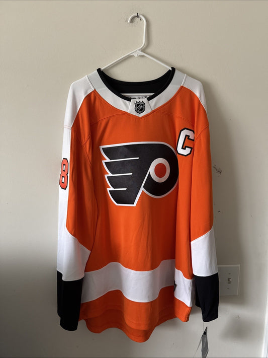 Men’s Fanatics Claude Giroux #28 Philadelphia Flyers Jersey Sz XL - Orange NWT
