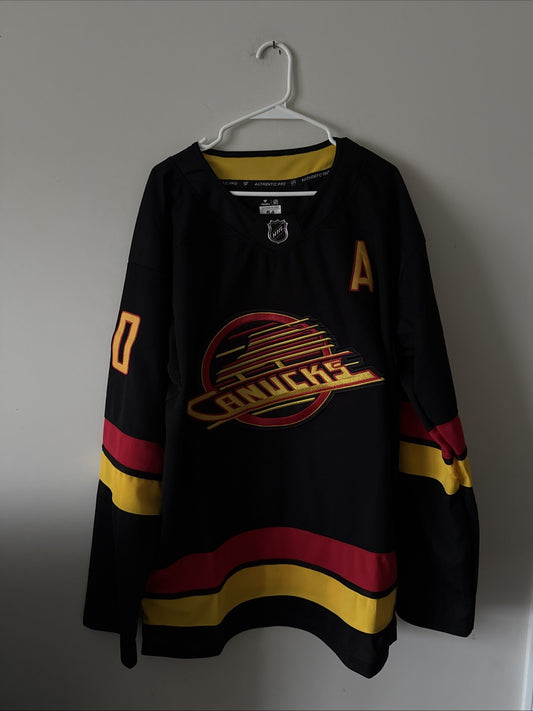 Men’s Fanatics Elias Pettersson #40 Vancouver Canucks NHL Jersey Sz 54 - RARE