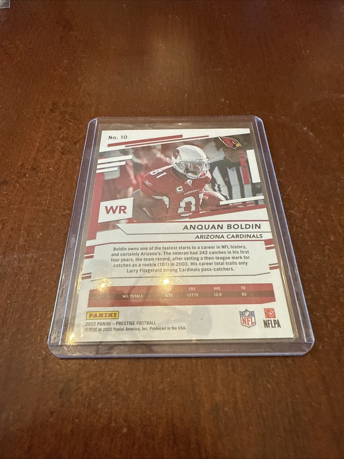 2022 Panini Prestige - Anquan Boldin #10 Xtra Points Premium Red /449