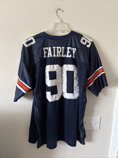 Men’s Under Armour Nick Fairley #90 Auburn Tigers NCAA Jersey Sz 56 - Blue RARE