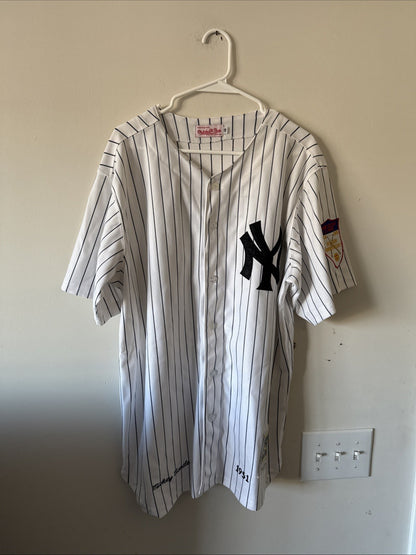 Men’s Mitchell & Ness Mickey Mantle #7 1951 NY Yankees MLB Jersey SZ 48 - RARE