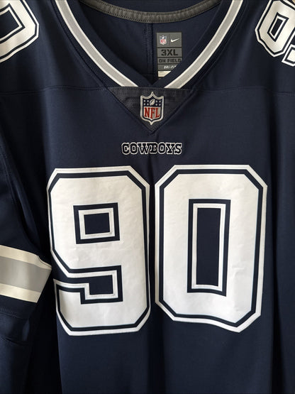 Men’s Nike DeMarcus Lawrence #90 Dallas Cowboys Vapor Lmtd Jersey Sz 3XL - RARE