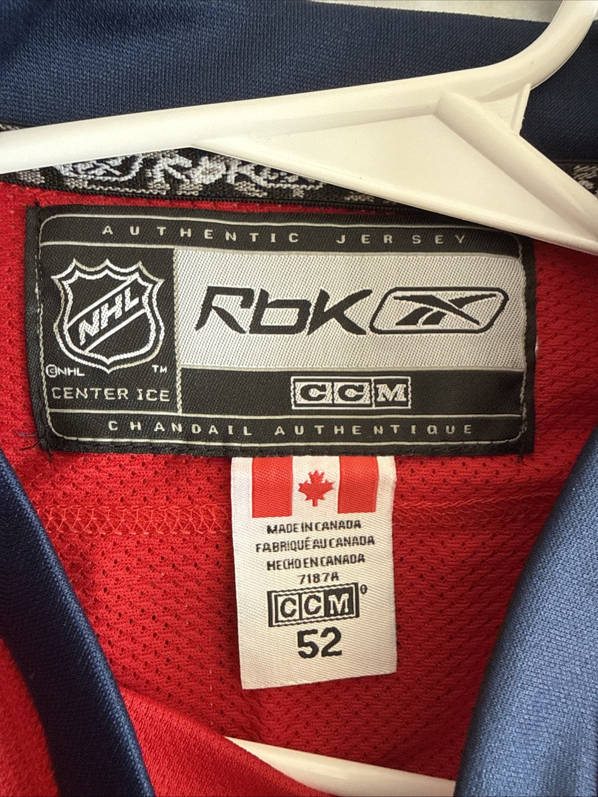 Men’s Reebok Nicklas Backstrom #19 Washington Capitals NHL Jersey Sz 52 NWT RARE