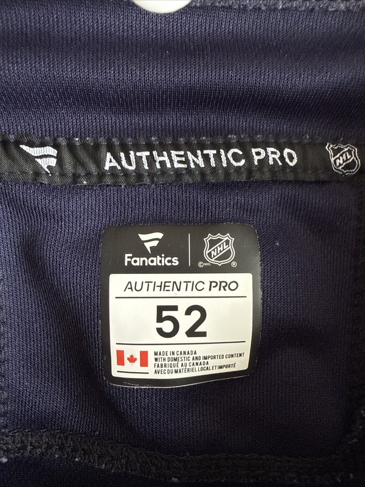 Men’s Fanatics Auston Matthews #34 Team USA 4 Nations Faceoff Jersey Sz 52 RARE