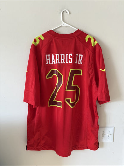 Men's Nike Chris Harris Jr #25 Broncos 2017 AFC Pro Bowl Jersey Sz XL - Red RARE
