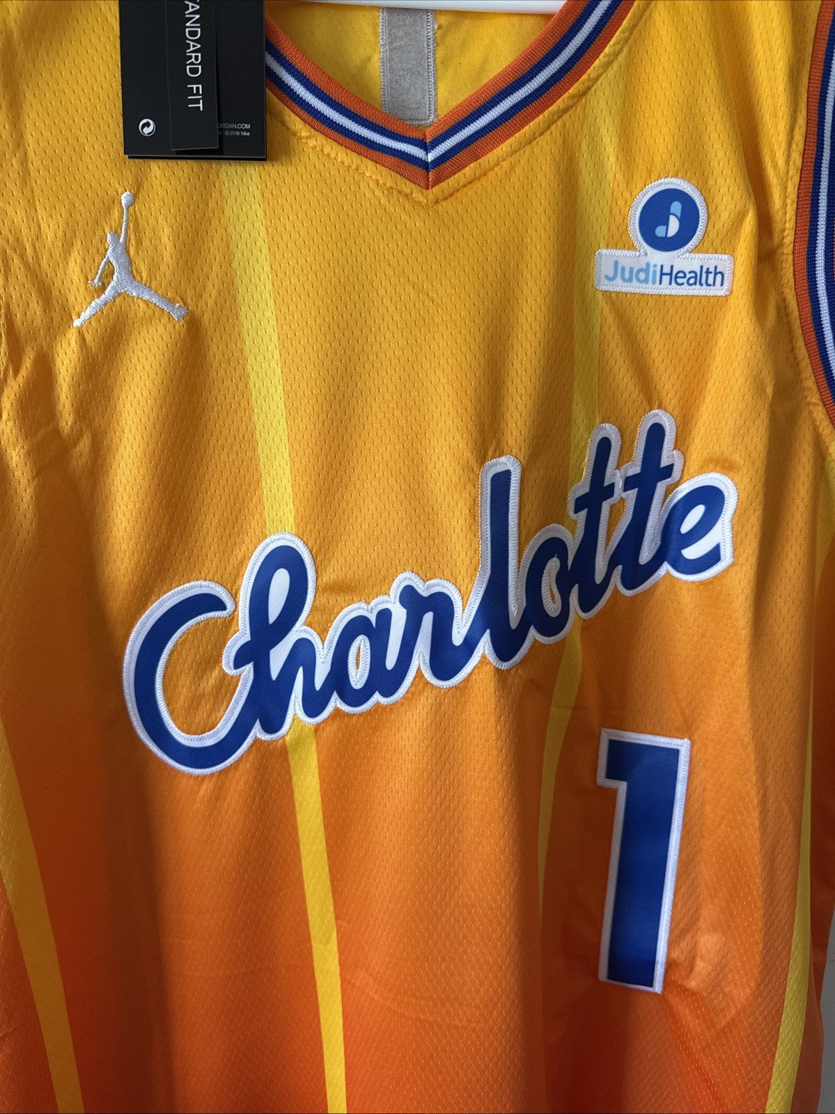 Men’s Jordan LaMelo Ball #1 Charlotte Hornets 2025/26 City Edition Jersey Sz 50