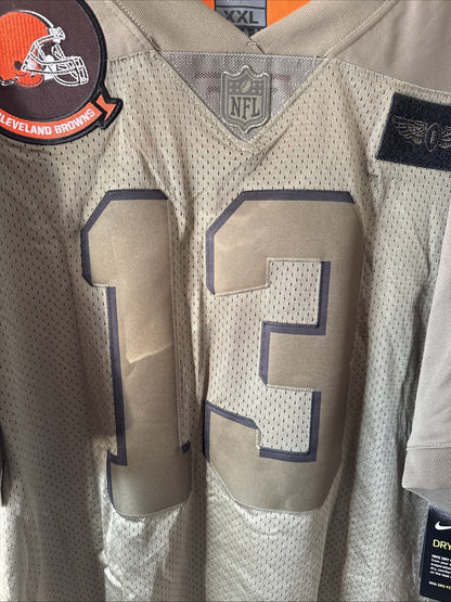 Men's Nike Odell Beckham Jr #13 Browns Salute to Service Jersey Sz 2XL NWT RARE