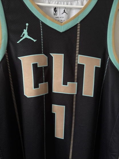 Men’s Jordan LaMelo Ball #1 Charlotte Hornets 2022/23 City Edition Jersey Sz 48