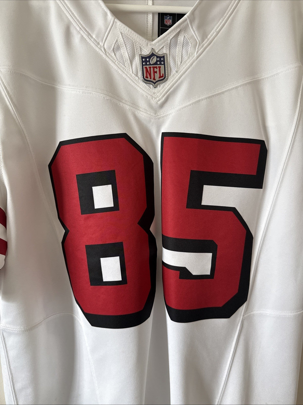 Men’s Nike George Kittle #85 49ers Vapor Limited COLOR RUSH Jersey Sz M - RARE