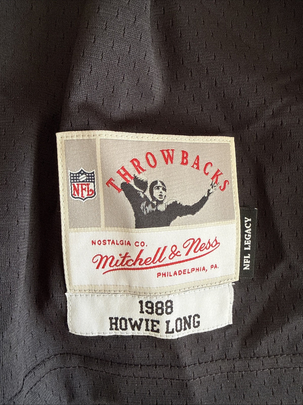 Men’s Mitchell & Ness Howie Long #75 Oakland Raiders 1988 Jersey Sz 52 - RARE