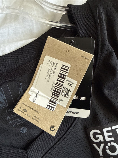 Men’s Jordan Nic Claxton #33 Brooklyn Nets Swingman NBA Jersey Sz 56 - NWT RARE