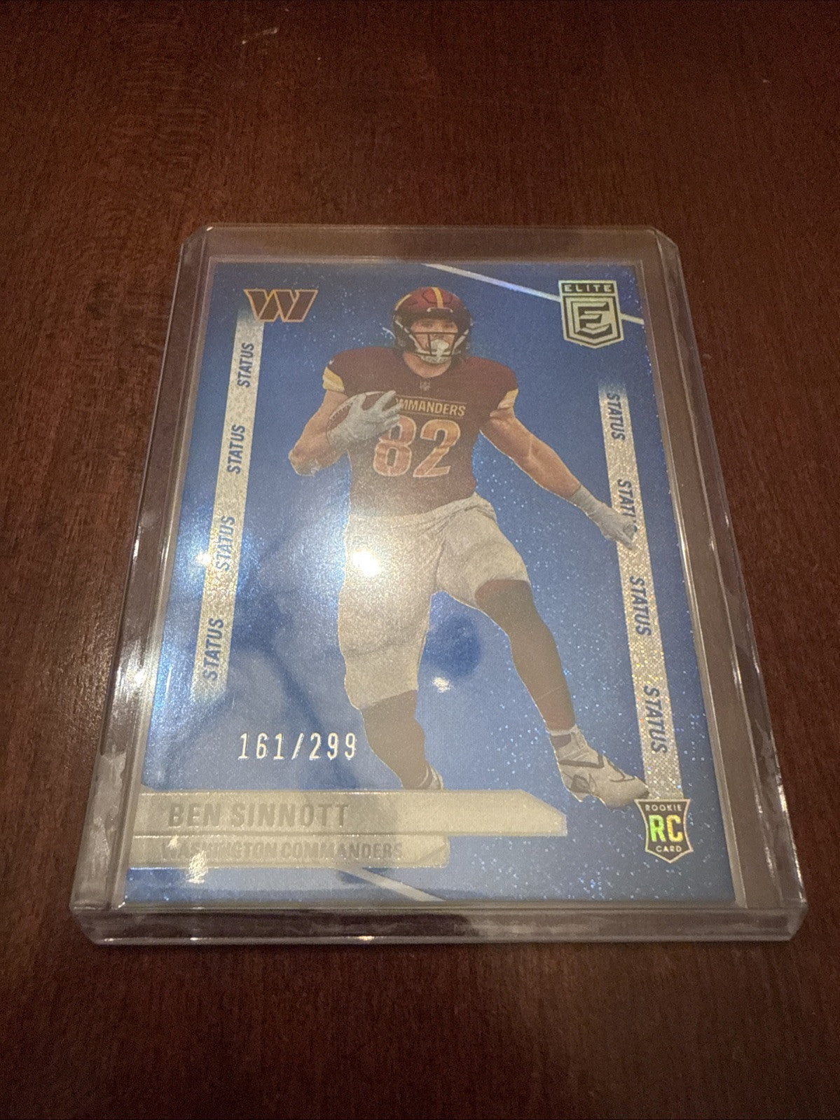 2024 Panini Donruss Elite - Rookies Status Sparkle #122 Ben Sinnott /299 (RC)