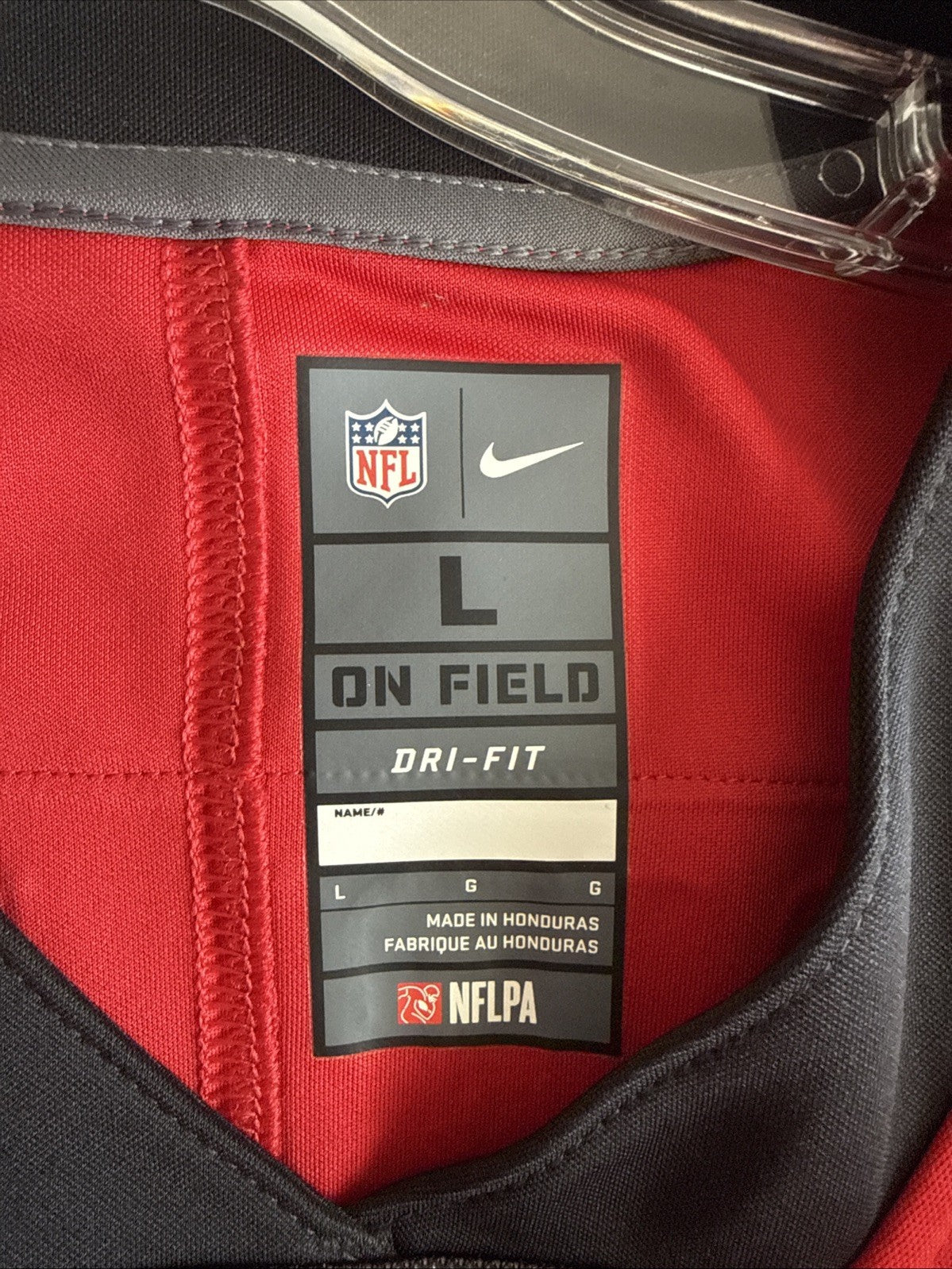 Men’s Nike Calvin Ridley #18 Atlanta Falcons Vapor Lmtd NFL Jersey Sz L Red RARE