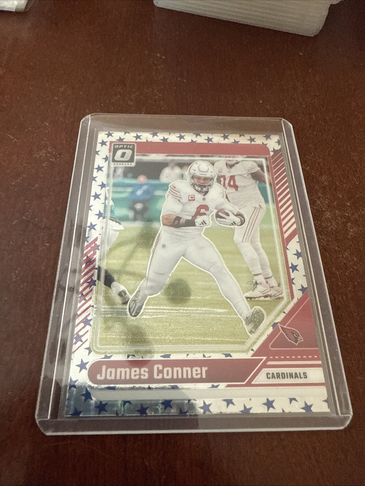 2024 Panini Donruss Optic Blue Stars Emoji Prizm Cardinal James Connor #2