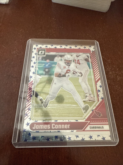 2024 Panini Donruss Optic Blue Stars Emoji Prizm Cardinal James Connor #2