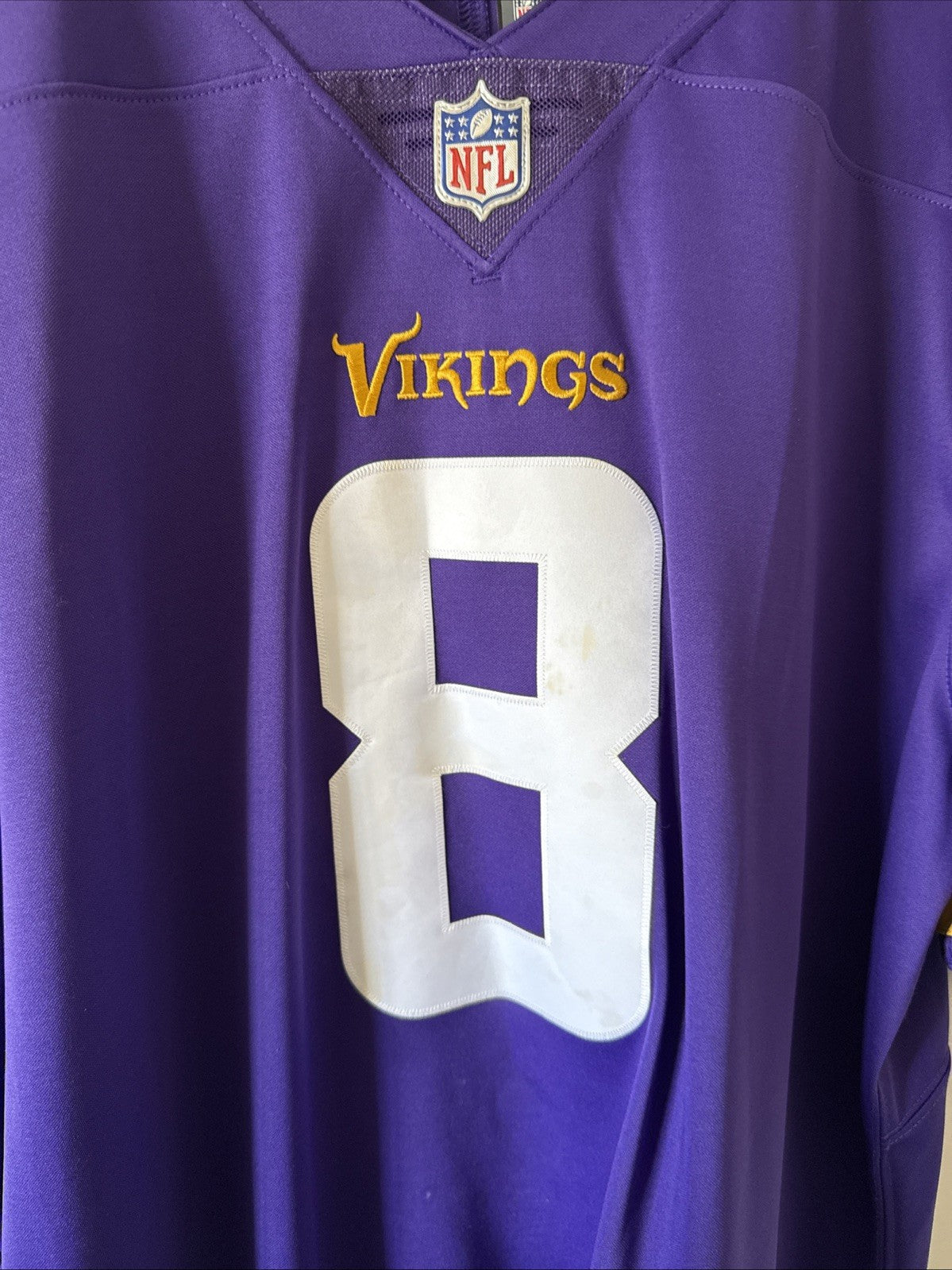 Men’s Nike Kirk Cousins #8 Minnesota Vikings Vapor Limited Jersey Sz XL - RARE