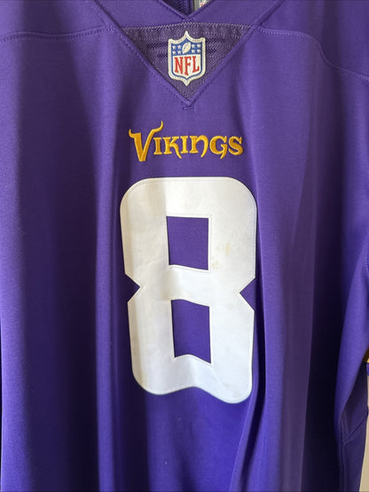 Men’s Nike Kirk Cousins #8 Minnesota Vikings Vapor Limited Jersey Sz XL - RARE