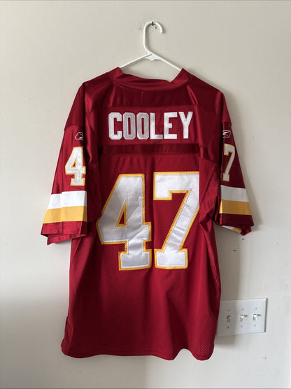Men’s Reebok Chris Cooley #47 Washington Redskins Authentic Jersey Sz 50 - RARE