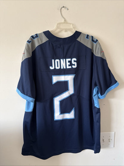 Men’s Nike Julio Jones #2 Tennessee Titans Vapor Lmtd Jersey Sz 2XL - Blue RARE