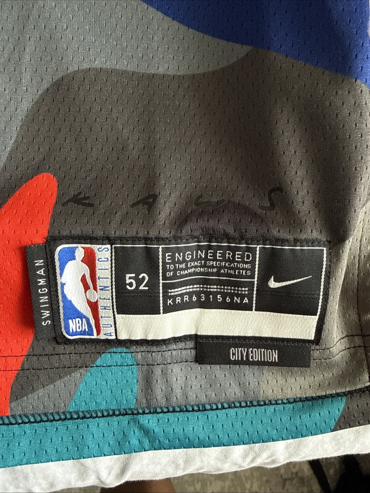 Men’s Nike Cam Johnson #2 Brooklyn Nets KAWS 2023 City Edition Jersey Sz 52 NWT